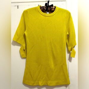 Issa London Yellow Top XS